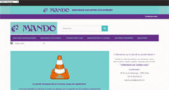 Desktop Screenshot of mando.fr